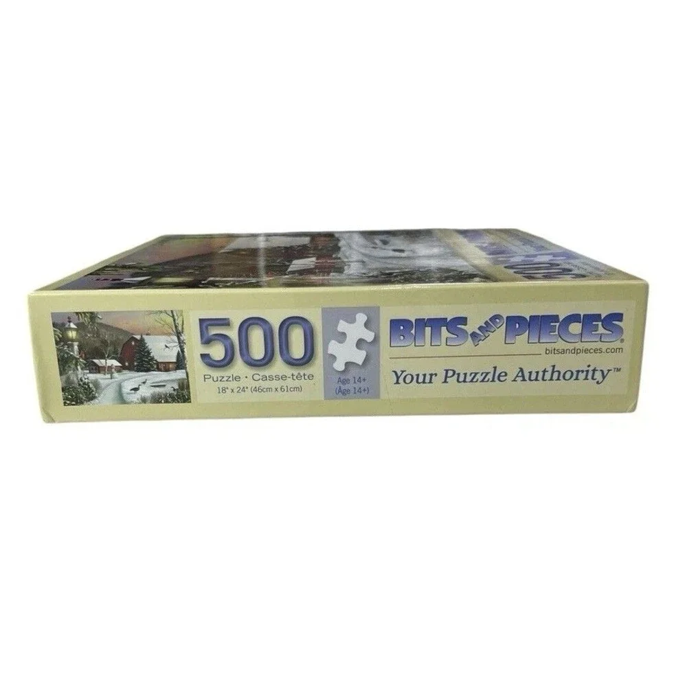 500 Piece Jigsaw Puzzle - In the Still Light of Dawn - New Open Box Sealed Bag